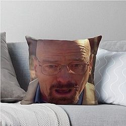 Walter White Meme Throw Pillow