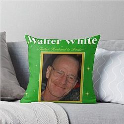 Save Walter White Throw Pillow