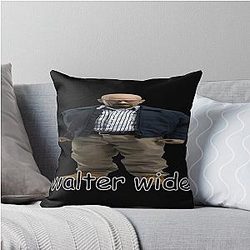 Walter Wide Breaking Bad Walter White Parody Throw Pillow 

(Walter, and Walter are removed: Walter White, and Duplicate Bad are removed : Breaking Bad) 

The result is: Walter Wide Breaking White Parody Throw Pillow.