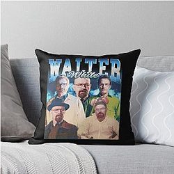 WALTER WHITE Vintage 90s Style Throw Pillow