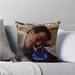 Breaking Bad Walter White Smoking Throw Pillow