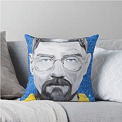 Walter White Breaking Bad Heisenberg Throw Pillow