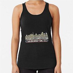 Art Washington Capitals Racerback Tank Top