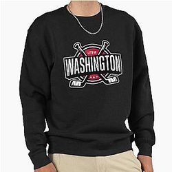 Art Washington Capitals Pullover Sweatshirt