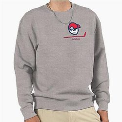 Washington Capitals Colors Life Angry Guy Pullover Sweatshirt