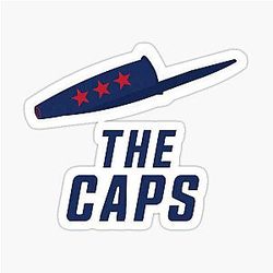 Art Washington Capitals Sticker