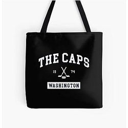 Art Washington Capitals All Over Print Tote Bag