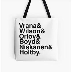 Washington Capitals 2nd Powerplay Unit All Over Print Tote Bag