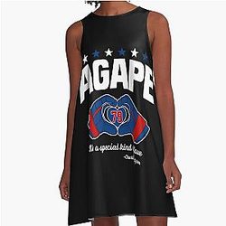 Art Washington Capitals A Line Dress