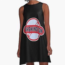 Art Washington Capitals A-Line Dress