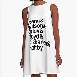 Washington Capitals - 2nd Powerplay Unit A-Line Dress