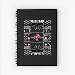 Art Washington Capitals Spiral Notebook