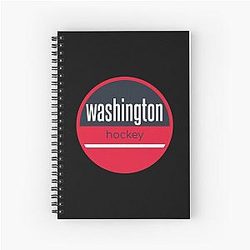 Art Washington Capitals Notebook
