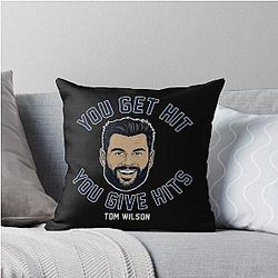 Art Washington Capitals Throw Pillow