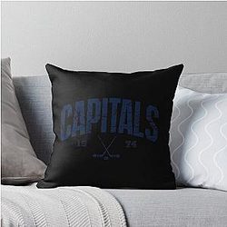 Art Washington Capitals Throw Pillow