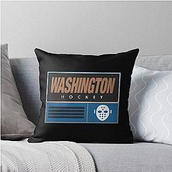 Art Washington Capitals Throw Pillow