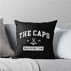 Art Washington Capitals Throw Pillow