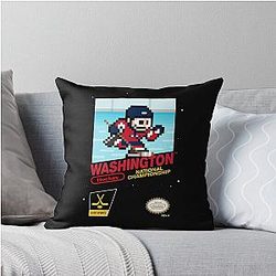 Art Washington Capitals Throw Pillow