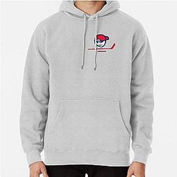 Washington Capitals Colors Life Angry Guy Pullover Hoodie