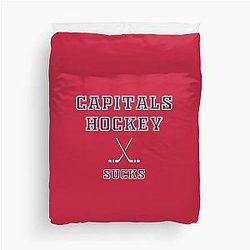 Washington Capitals Hockey Duvet Cover