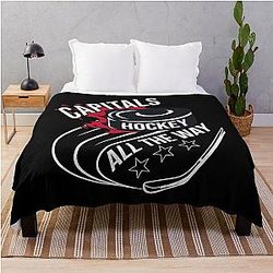 Art Washington Capitals Throw Blanket