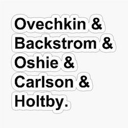 Washington Capitals Sticker