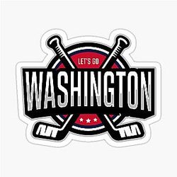 Art Washington Capitals Sticker