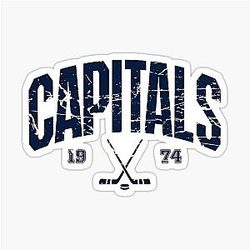 Art Washington Capitals Sticker