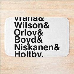Washington Capitals 2nd Powerplay Unit Bath Mat