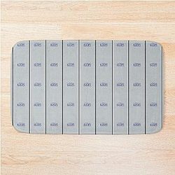 Washington Capitals DC License Plate Graphic Bath Mat