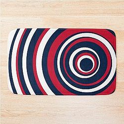 Team Washington Capitals Circles Bath Mat