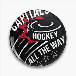 Art Washington Capitals Enamel Pin