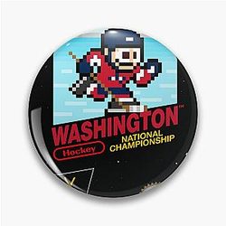 Art Washington Capitals Pin