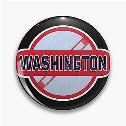 Art Washington Capitals Pin