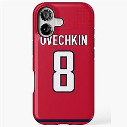 Washington Capitals Alex Ovechkin Home Jersey Tough Case