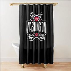 Art Washington Capitals Shower Curtain