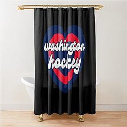 Art Washington Capitals Shower Curtain