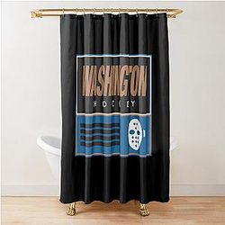 Art Washington Capitals Shower Curtain