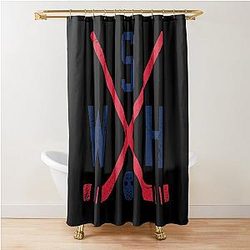 Art Washington Capitals Shower Curtain