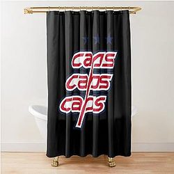 Art Washington Capitals Shower Curtain