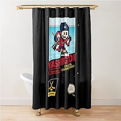 Art Washington Capitals Shower Curtain
