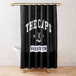Art Washington Capitals Shower Curtain