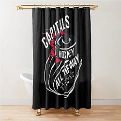 Art Washington Capitals Shower Curtain