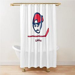 Washington Capitals Colors - Angry Guy Shower Curtain