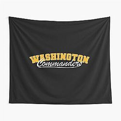 Art Washington Commanders Tapestry