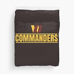 Washington Commanders Football Duvet Cover