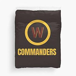 Washington Commanders Football Duvet Cover