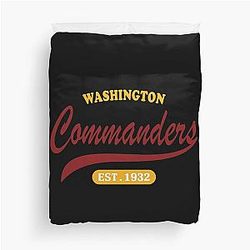 Art Washington Commanders Duvet Cover