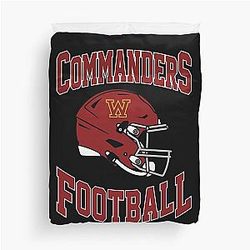 Art Washington Commanders Duvet Cover