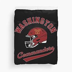 Art Washington Commanders Duvet Cover